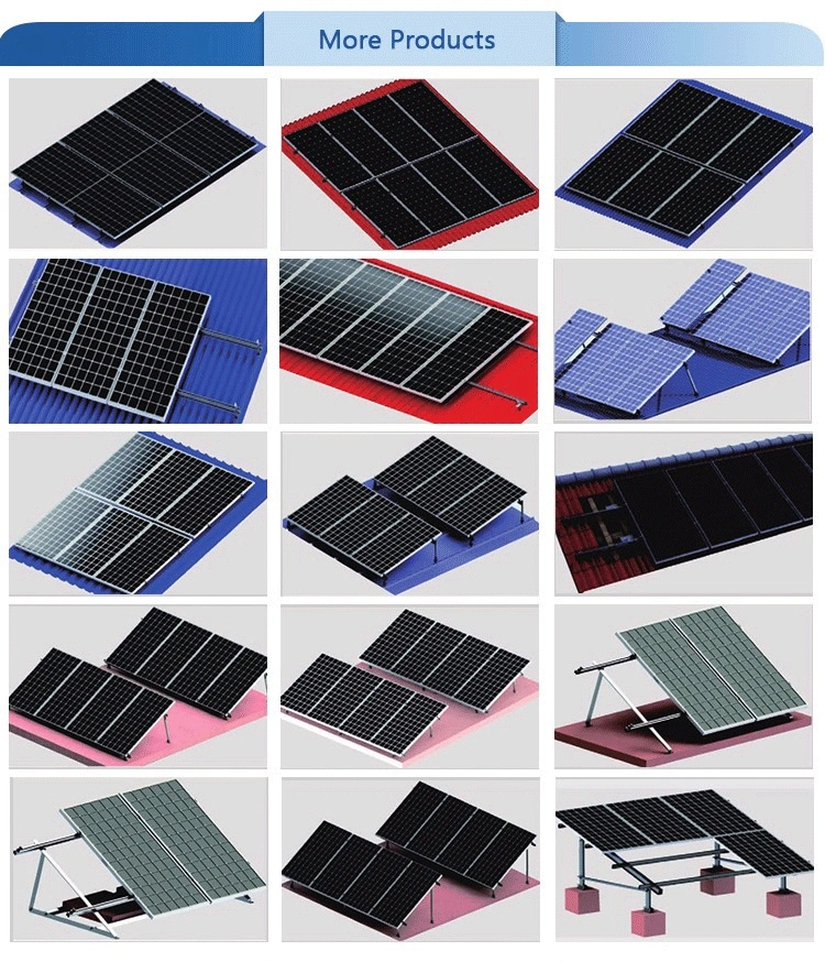 Steel Cantilever Solar Carpark System Solar Mounting Structure for Aluminum Carport PV System