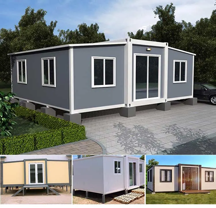 Zontop China Living Design Storage Portablr Luxury Three Bedroom 20FT 40FT Steel Prefabricated Modular Building Prefab Home Expandable Container House
