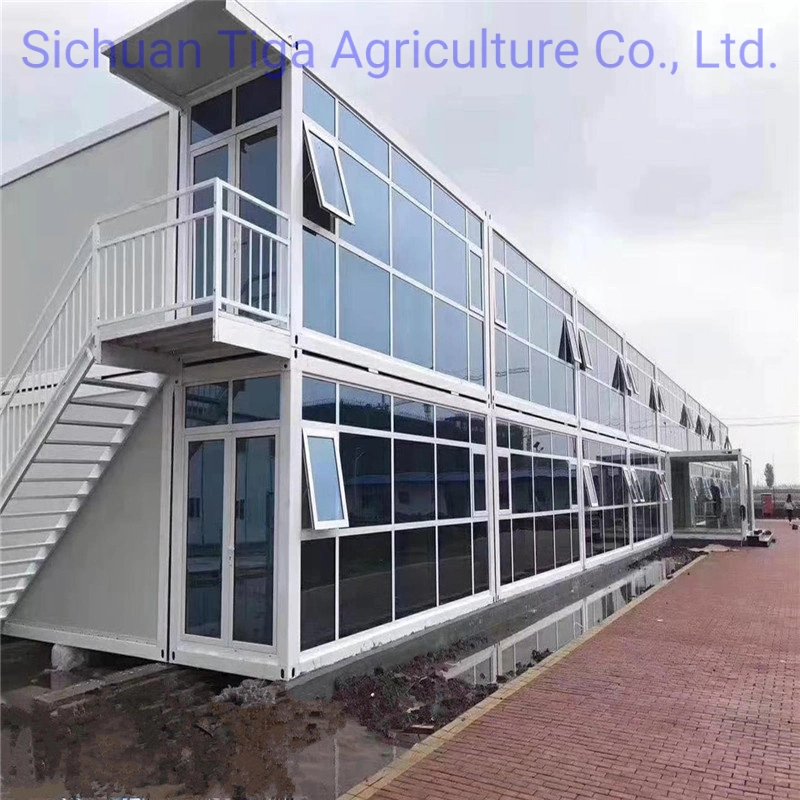 Prefabricated Portable Sandwich Panel Shipping Container House 5 Bedroom Prefab Homes with CE