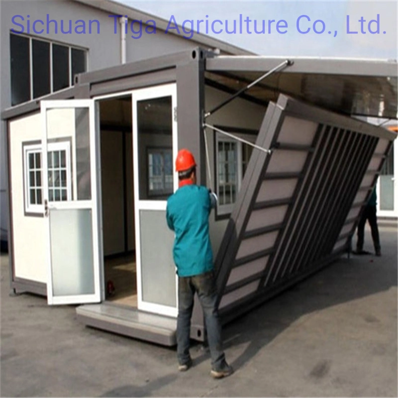 Prefabricated Portable Sandwich Panel Shipping Container House 5 Bedroom Prefab Homes with CE