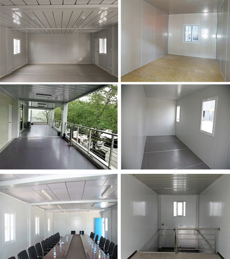 Fast Install Detachable Assembly Flat Pack Prefab Container House for Living House/Office Building/Accommodation/Domitry/School/Hospictal