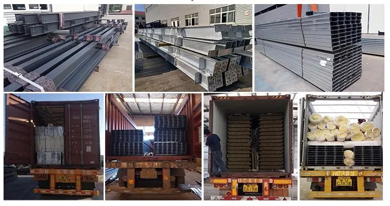 Prefab House China Steel Workshop Kits Price Prefabricated Metal Garage Storage Building Material Steel Structure Warehouse