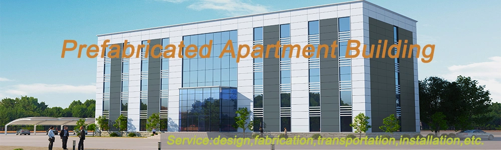 Factory Supply Modular Prefabricated Steel Structure Apartment Buildings