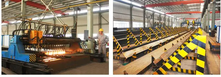 Prefabricated Metal Shed Warehouse Workshop Steel Structure