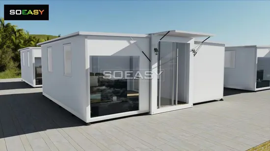 High Performance Steel Structure+Sandwich Panel Portable Prefabricated Container Modular Homes Resort Renting Prefab Home 