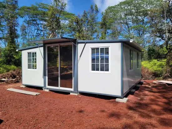 Sandwich Panel Easy Unloading Prefab Homes Luxury Expandable Family Home 