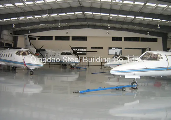 Design China Light Steel Structure Workshop Building Prefab Steel Structure Aircraft Hangar 