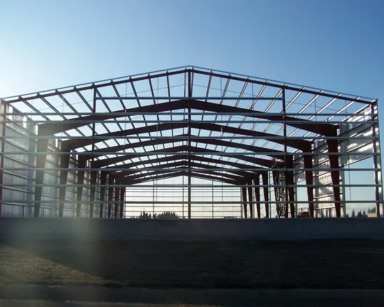 Low Cost Metal Buildings Workshop Hangar Steel Frame Prefabricated Steel Structure Warehouse 