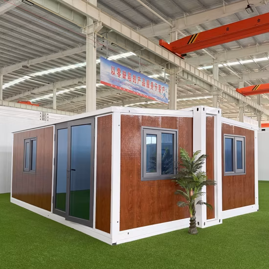 Customized 20FT 40FT Luxury Portable Homes Mobile Expandable Container House