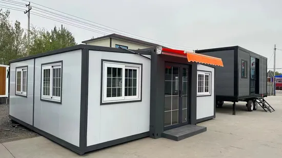 Customizable Mobile Double Wing Folding Container House for Custom Use 