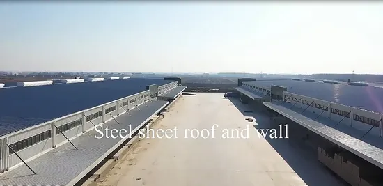 Durable Industrial Steel Warehouse with Gable Frame Design 