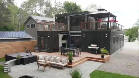 Top Selling Tiny Small House Prefabricated Apartment Steel Structure Apartments Sale 