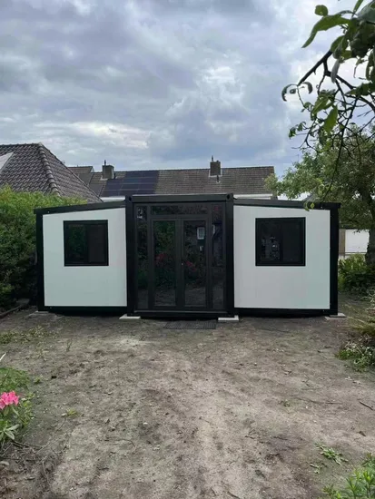 Prefabricated Steel Expandable Container House Expandable Foldable Container House 