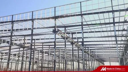 China Prefabricated Steel Factory Metal Workshop Warehouse Steel Structures Construction Building 
