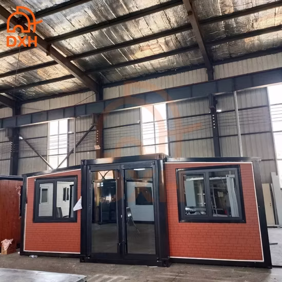20FT 40FT Portable Mobile Prefab Home Steel Prefabricated Modular Building Foldable Expandable Container House for Sale