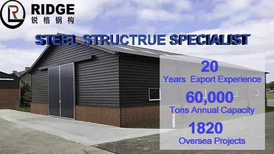 Prefabricated Steel Structure Frame Warehouse Prefab Commercial Building with Insulation Sandwich Panel Roof Wall 