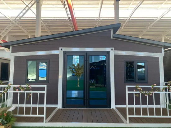 ISO Certified Sandwich Panel Wall Design Portable Expandable Container House 