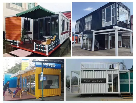 Modern Shipping Container Office with Green Design for Business Solutions 