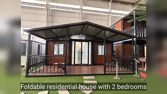 Myanmar Earthquake Rebuild Refugee Portable Foldable Prefab Container House Expandable Prefabricated Tiny House 