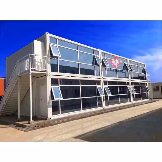 China Portable Rustproof Integrated Movable Modular Office Mobile Luxury Prefabricated Prefab Container House